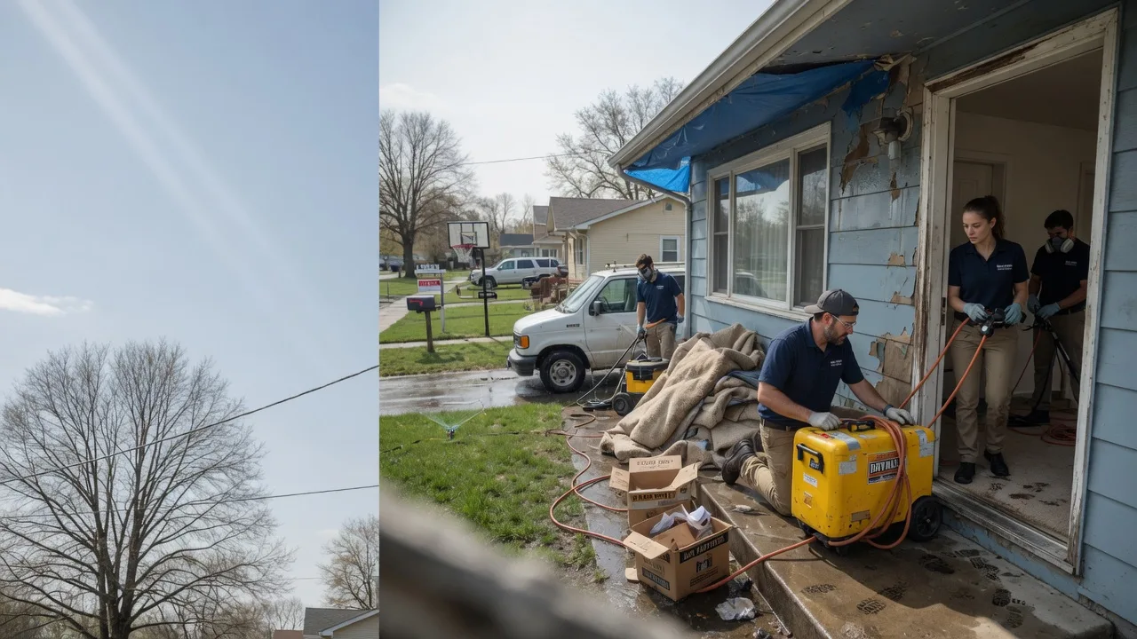 Basement Flood Cleanup in Flomot, TX near me